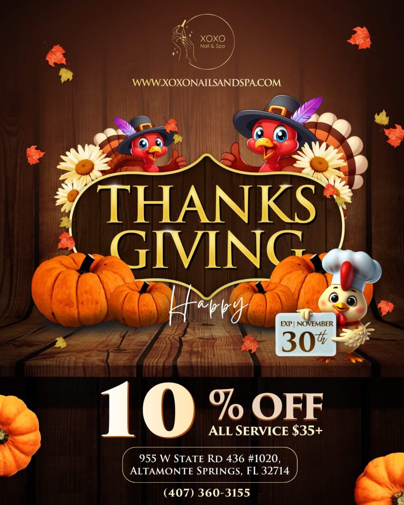XOXO – Happy ThanksGiving promo 2 (1)